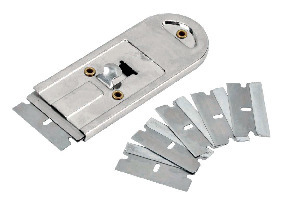 GLASSKRAPA AV METALL INKL 6 BLAD - Thomee